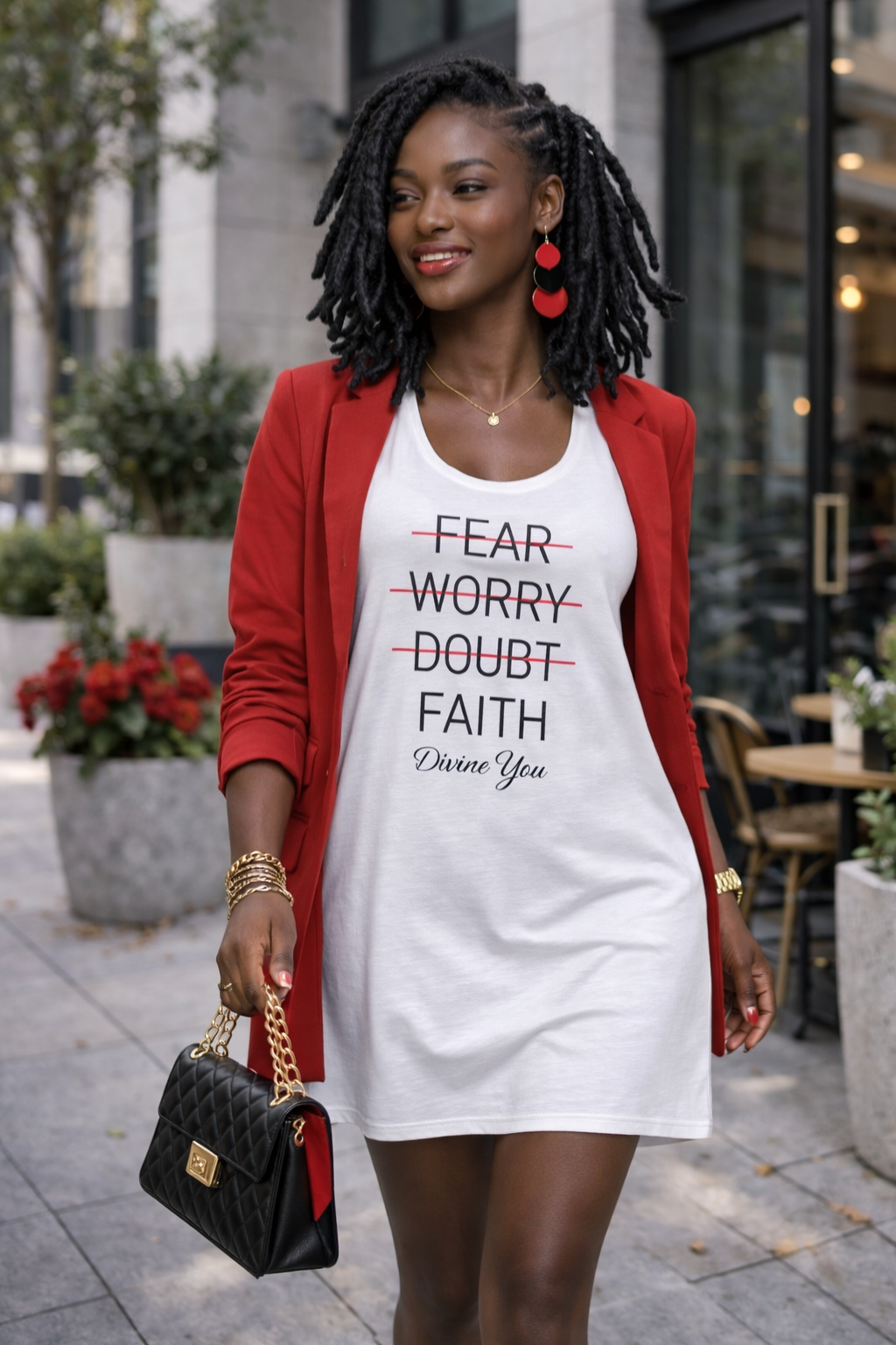 Racerback Faith Dress