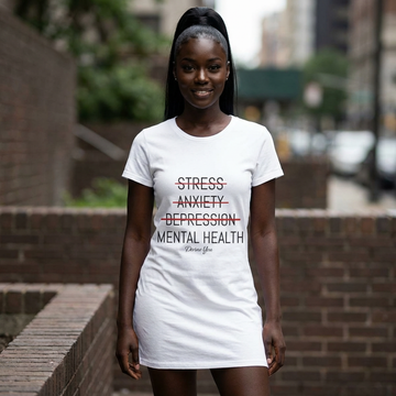 Mental Health T-Shirt Dress